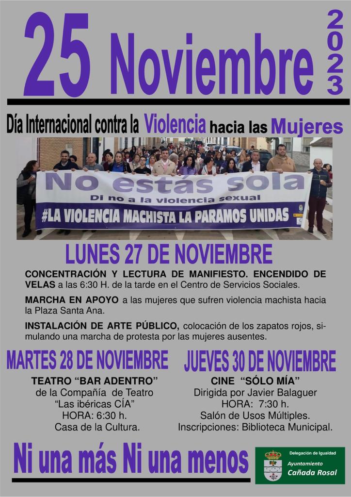 CARTEL 25N 2023
