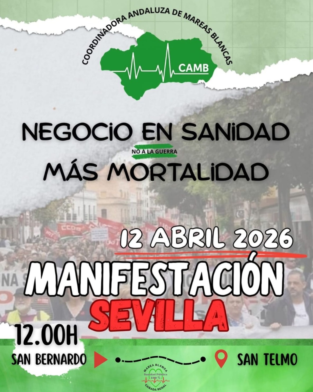 CARTEL MANIFESTACIÓN SEVILLA