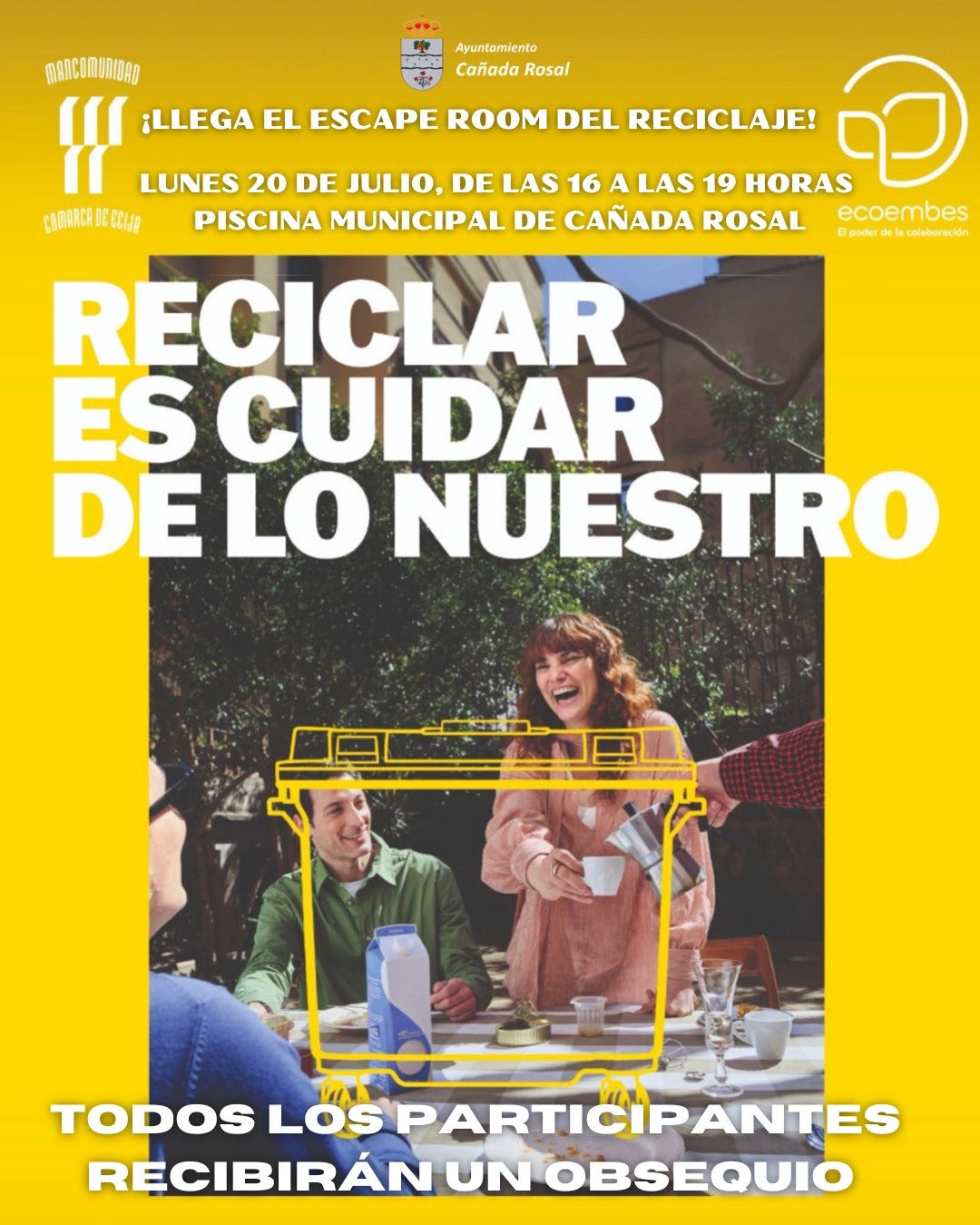 CARTEL RECICLAJE