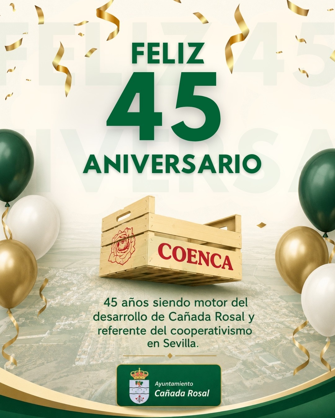 cartel 45 aniversario COENCA