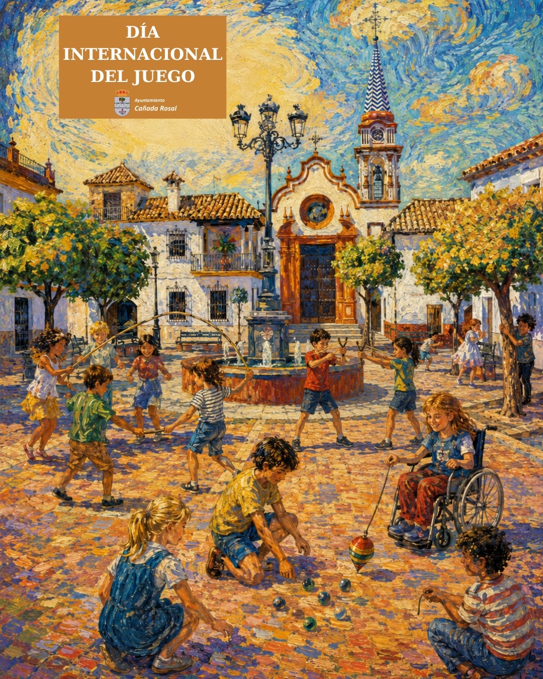 cartel día del juego