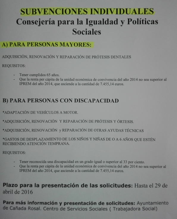 CARTEL AYUDAS MAYORES 2016