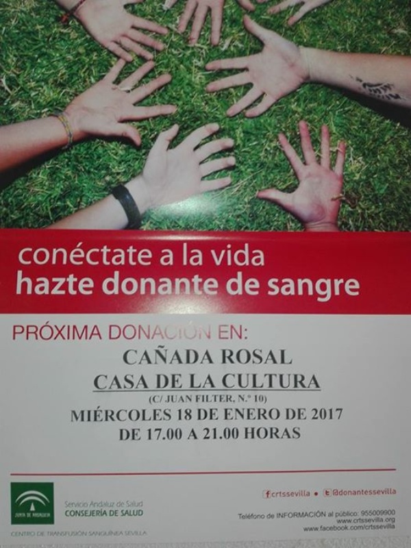 CARTEL DONACION SANGRE 2017