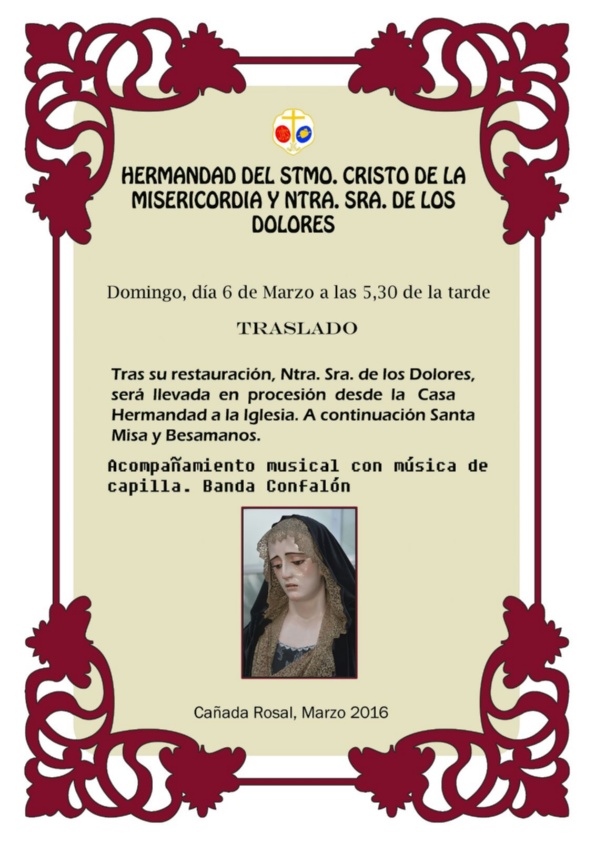 CARTEL TRASLADO VIRGEN