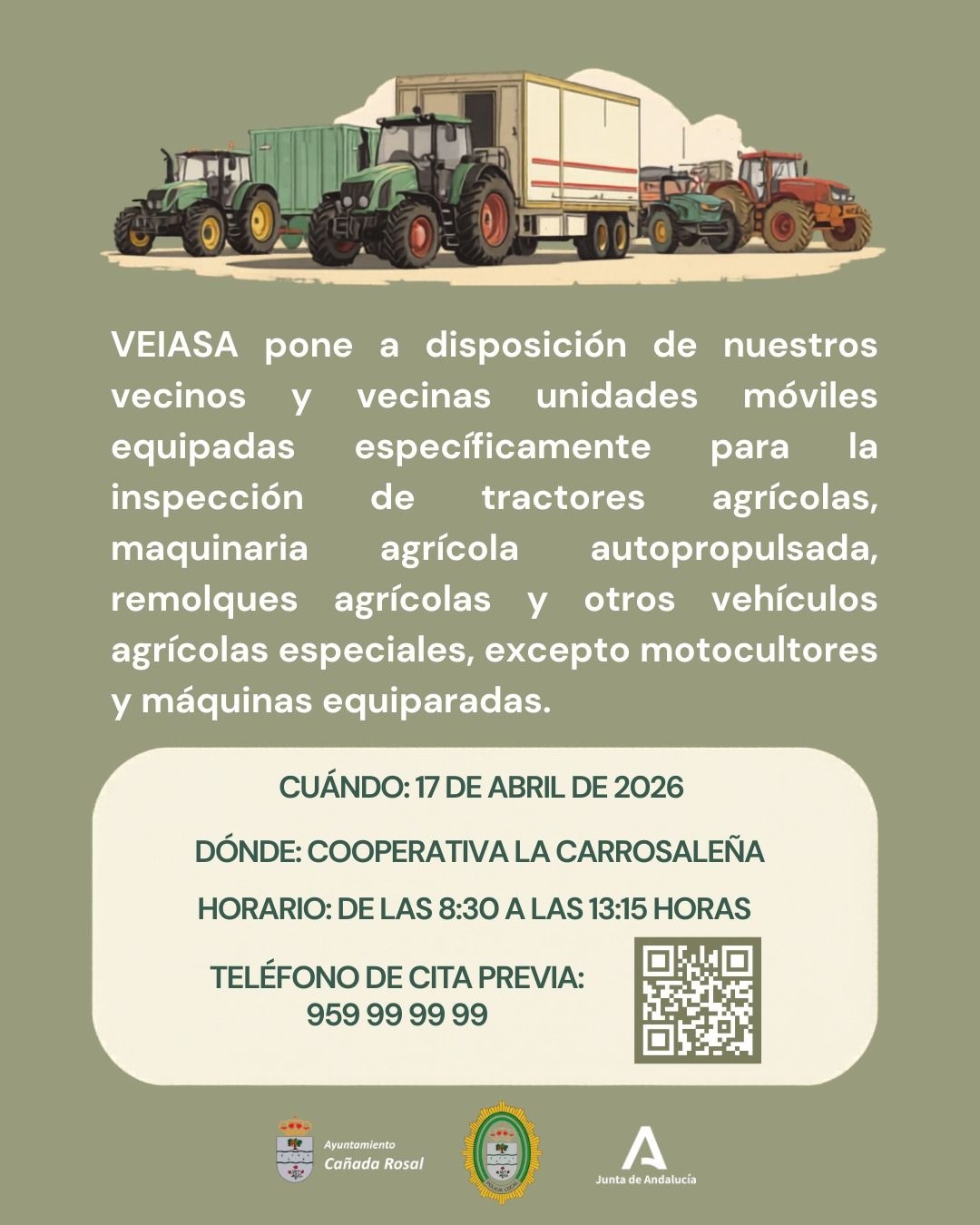 CARTEL ITV AGRÍCOLA