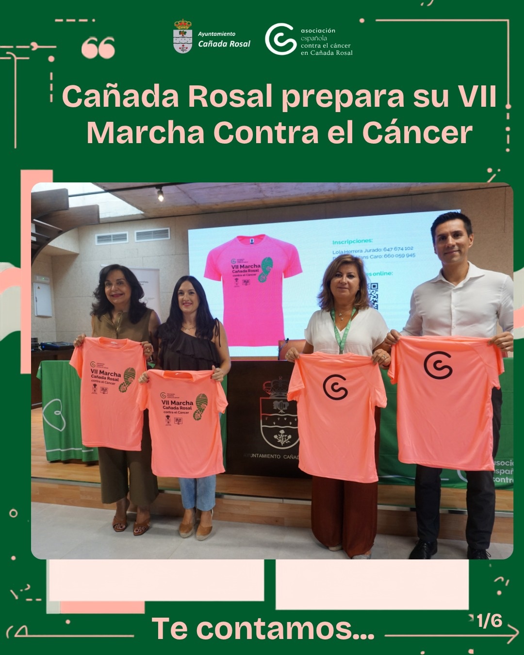 presentación 7 marcha cáncer