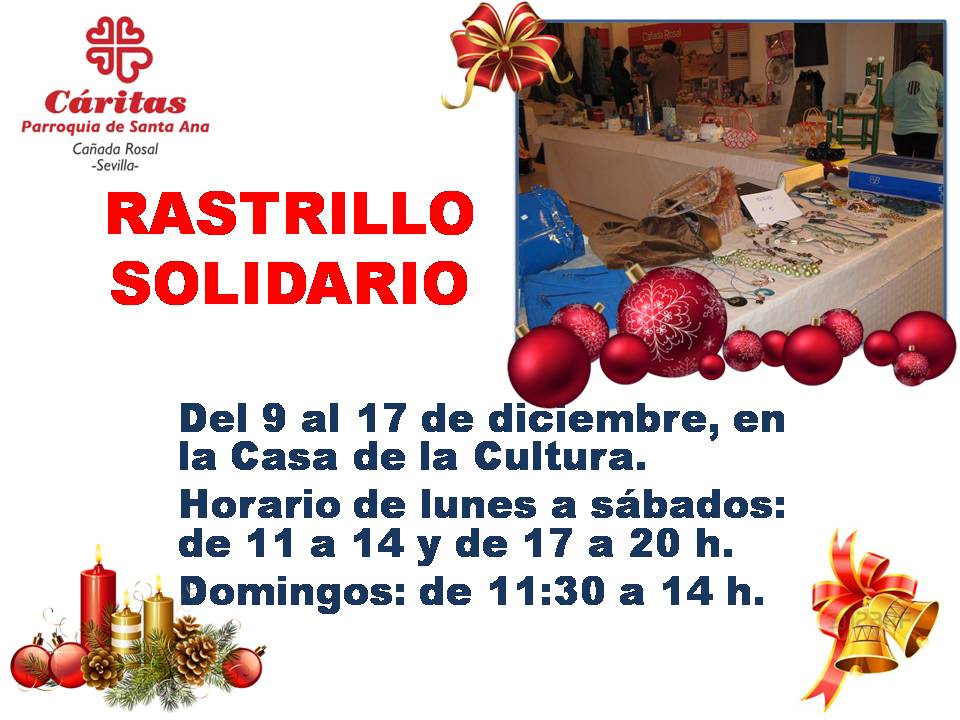 CARTEL RASTRILLO SOLIDARIO