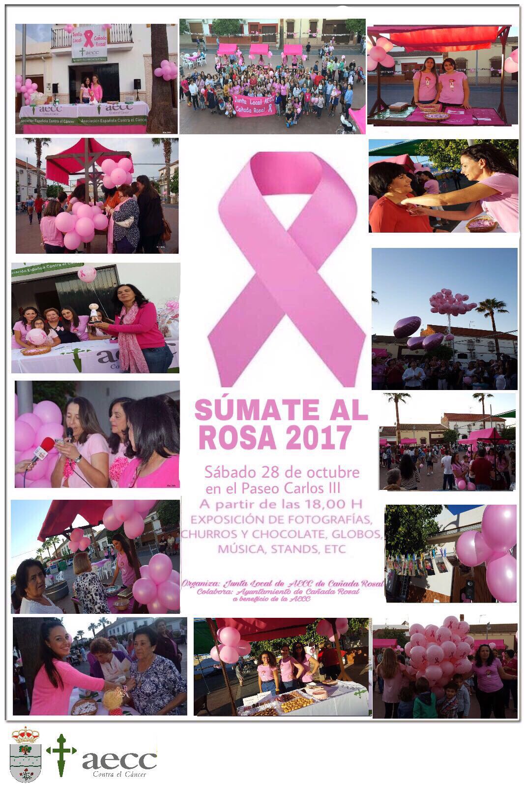 CARTEL SÚMATE AL ROSA 2017