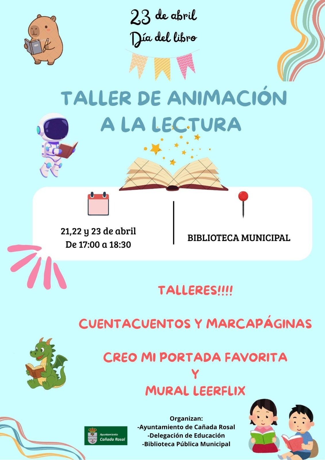 cartel taller lectura
