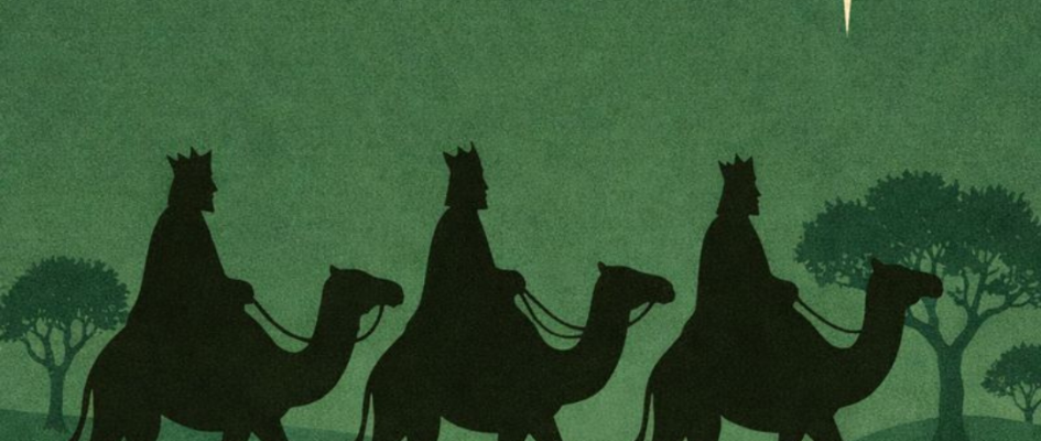 Sus Majestades los Reyes Magos camino a Cañada Rosal