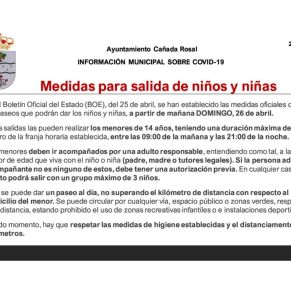 INFORME AYTO. CAÑADA-MEDIDAS SALIDA NIÑOS2