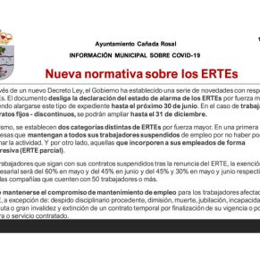 Informe Ayto.Cañada coronavirus 13-5-204