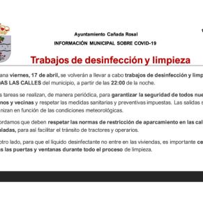 Informe Ayto.Cañada coronavirus 16-4-202