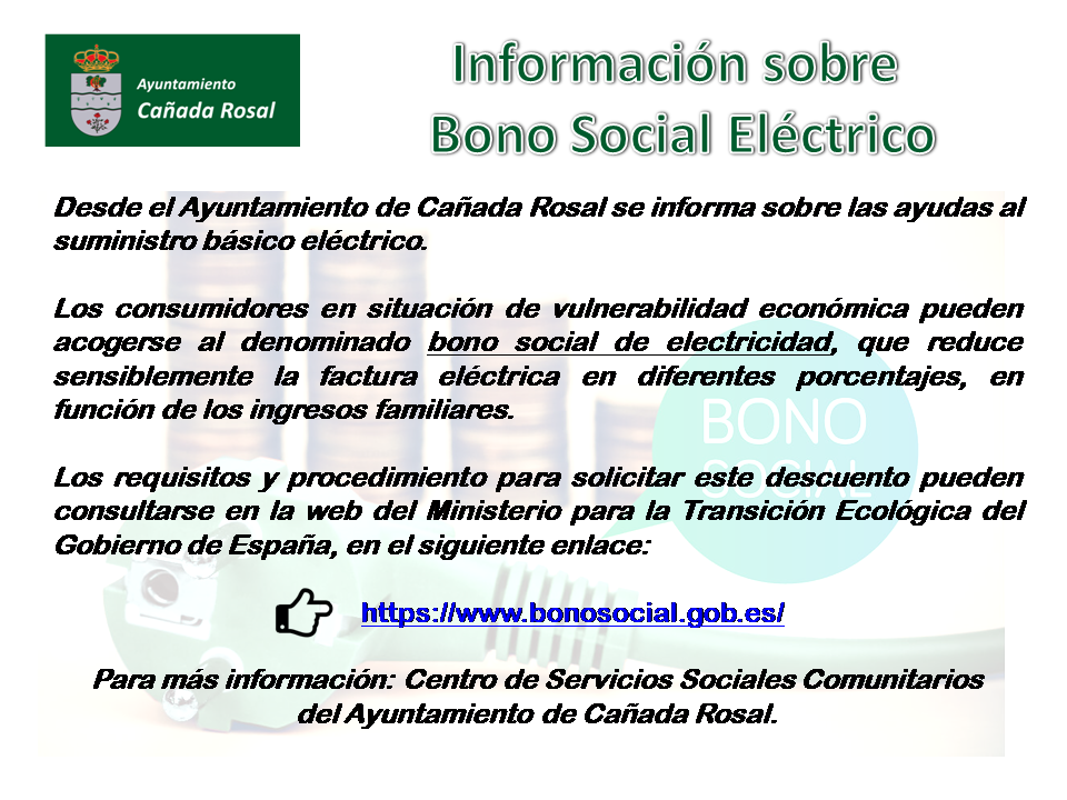 bono social electricidad