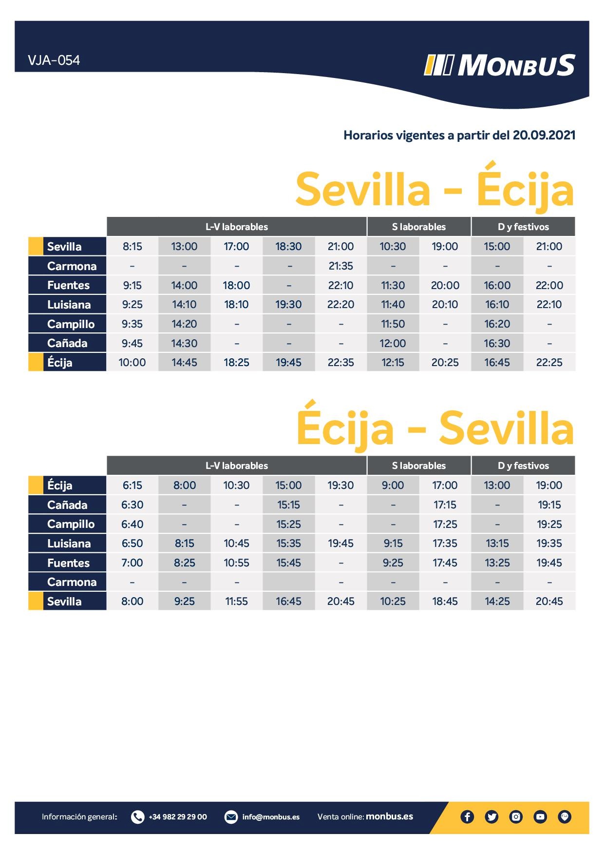 horarios autobuses 20092021