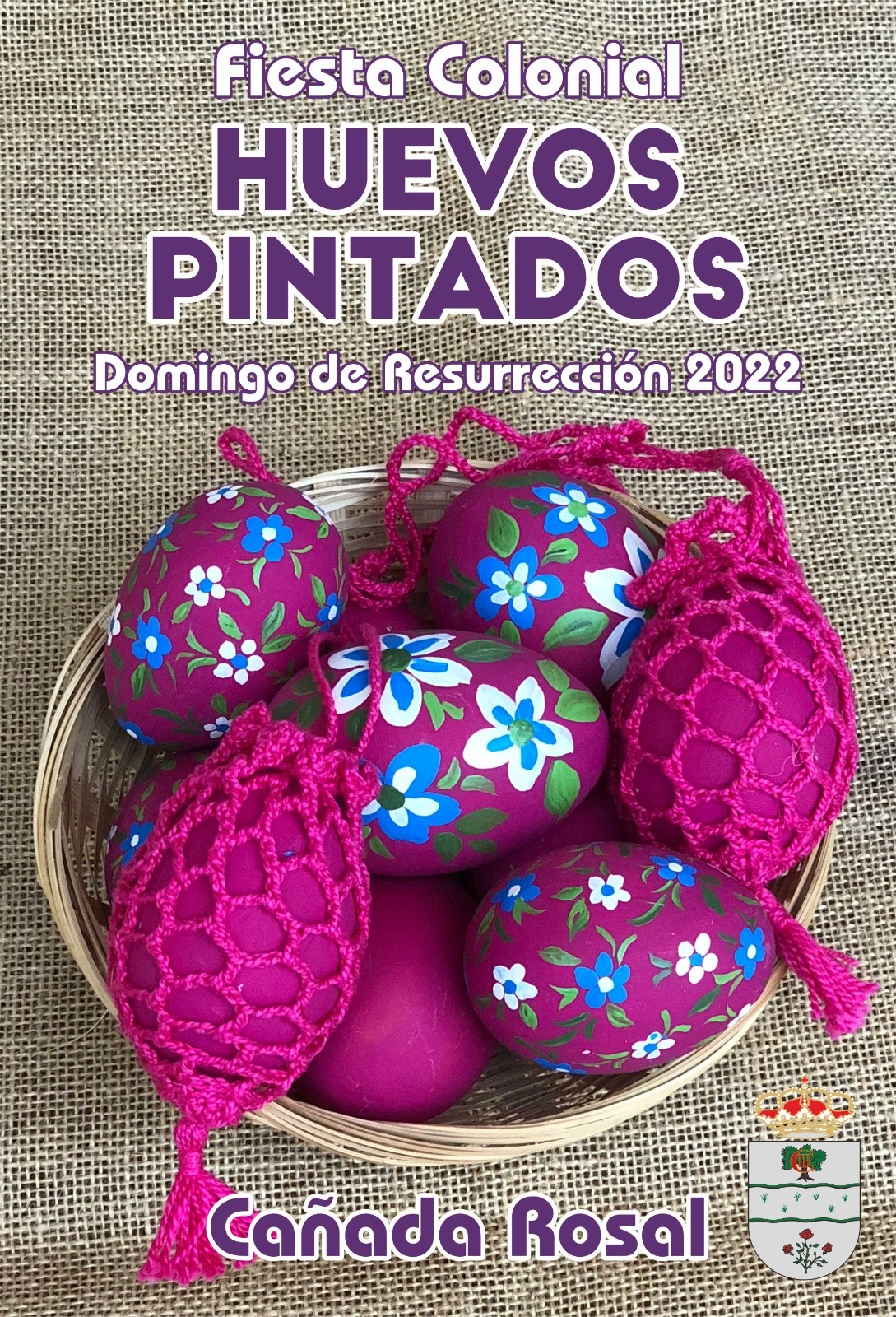 CARTEL HUEVOS PINTADOS AÑO 2022