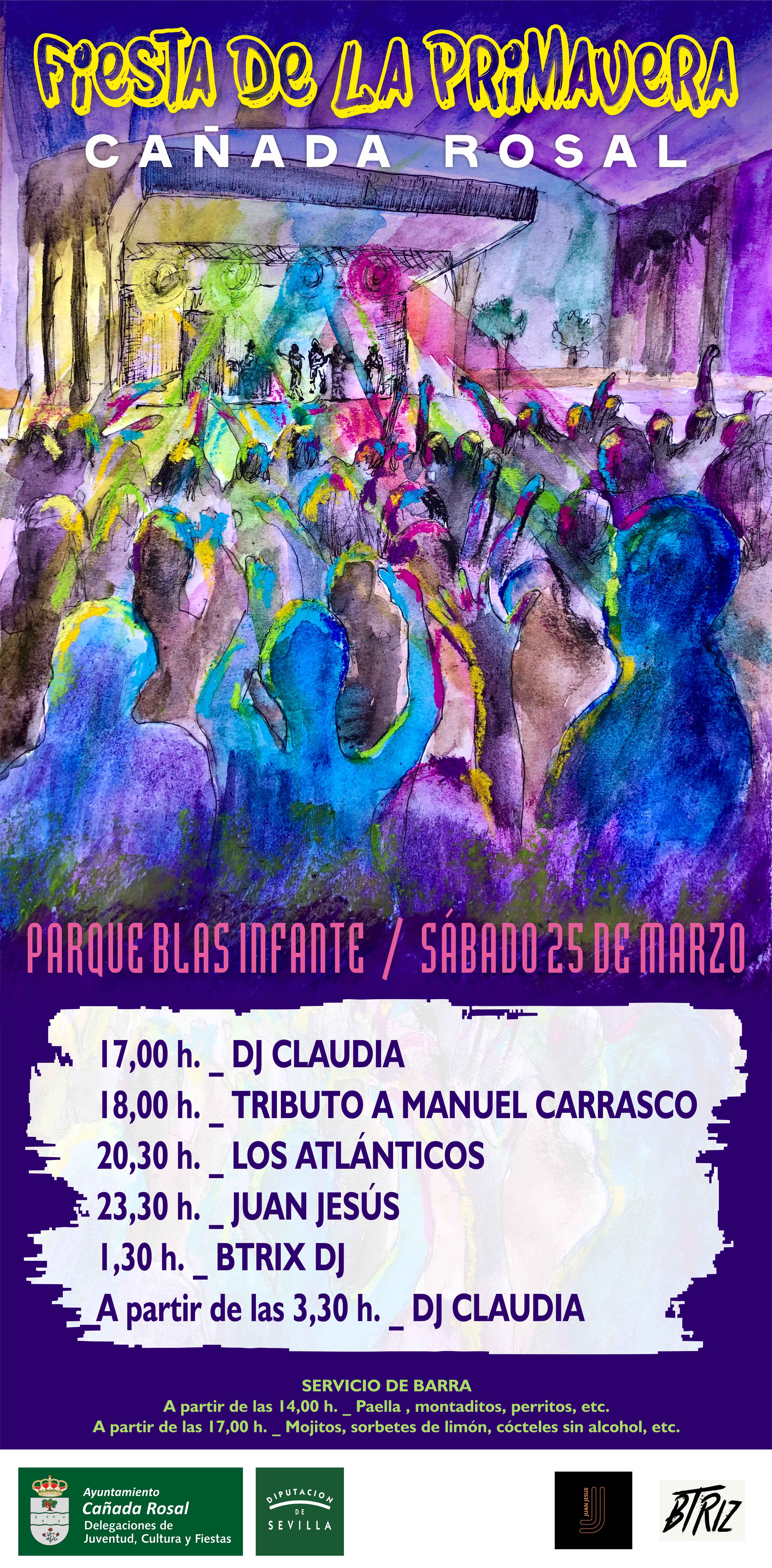 Cartel Fiesta de la Juventud Cañada 2023 (1)