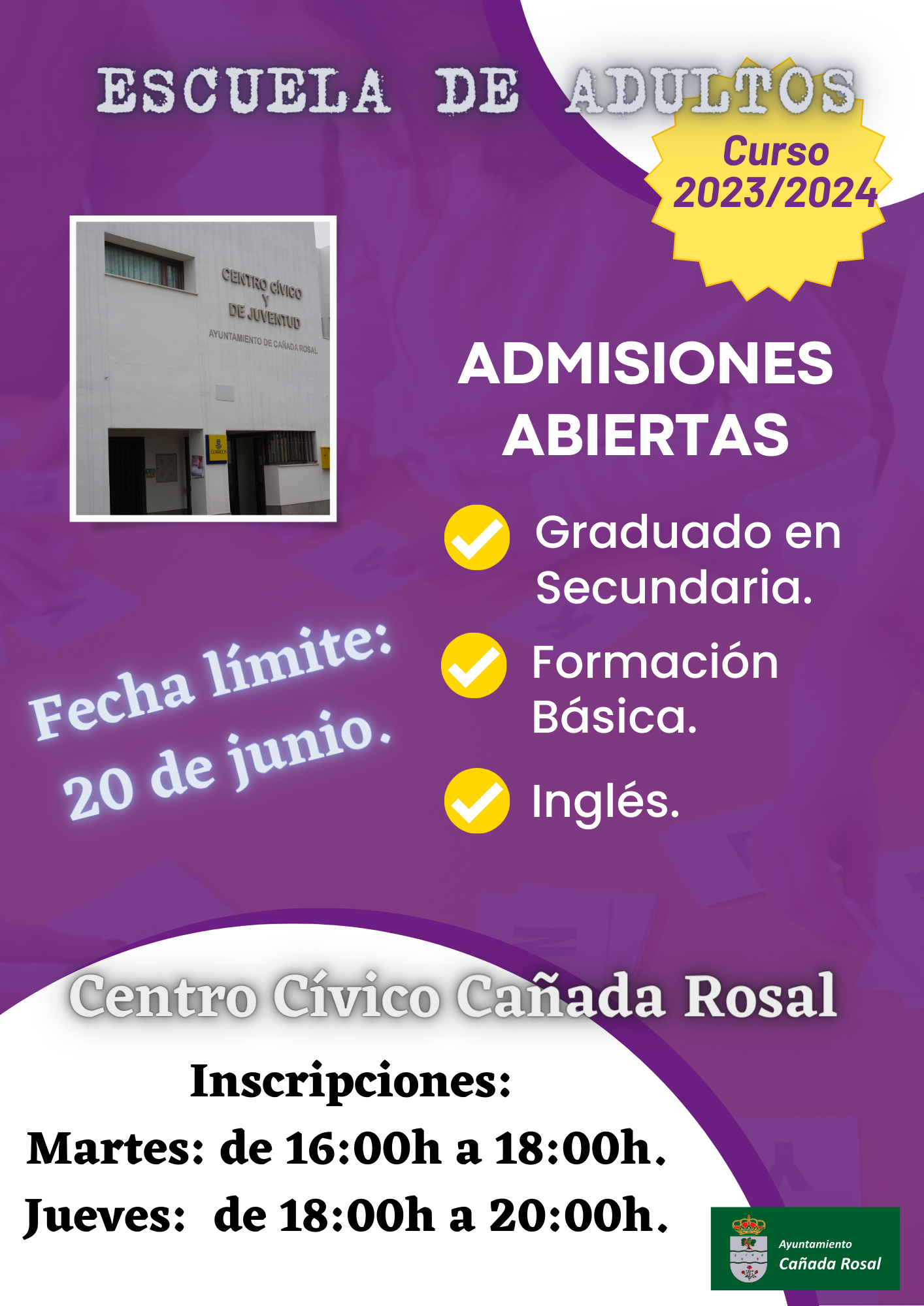 Cartel escuela adultos_