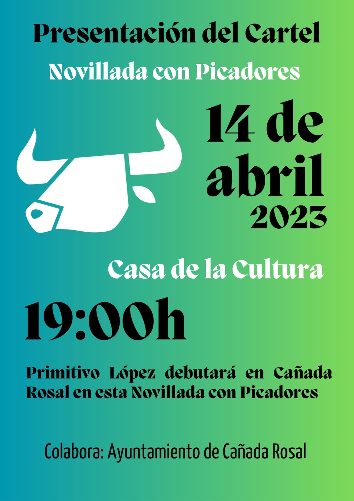 PRESENTACIÓN CARTEL NOVILLADA
