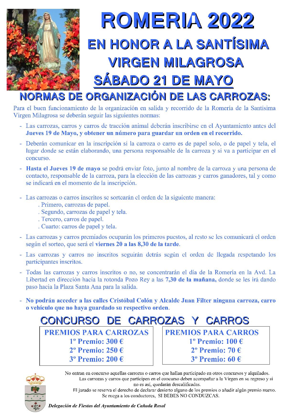 cartel concurso romeria