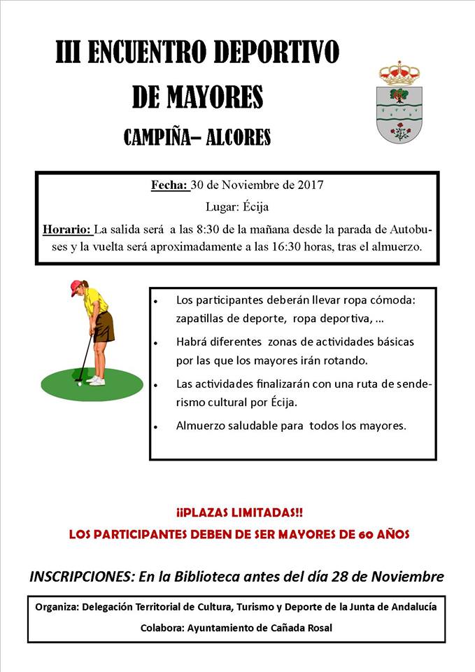 ENCUENTRO DEPORTIVO MAYORES