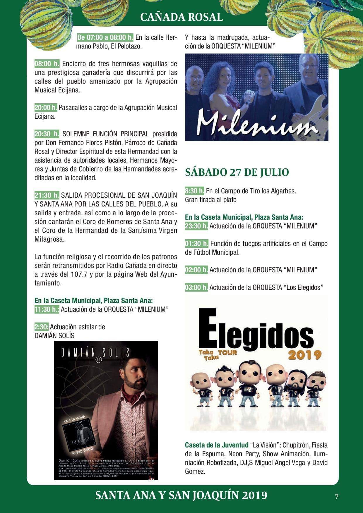 PROGRAMACIÓN FERIA 1