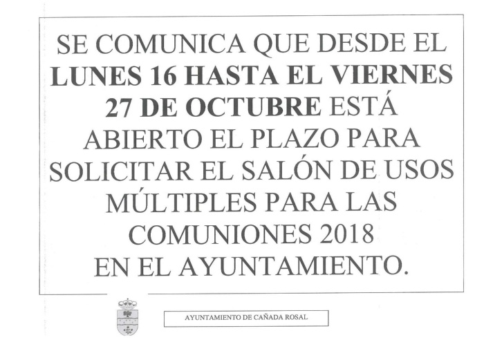 comuniones salon 2018