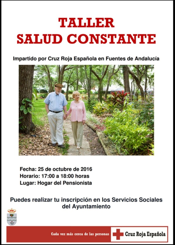 CARTEL TALLER SALUD CONSTANTE