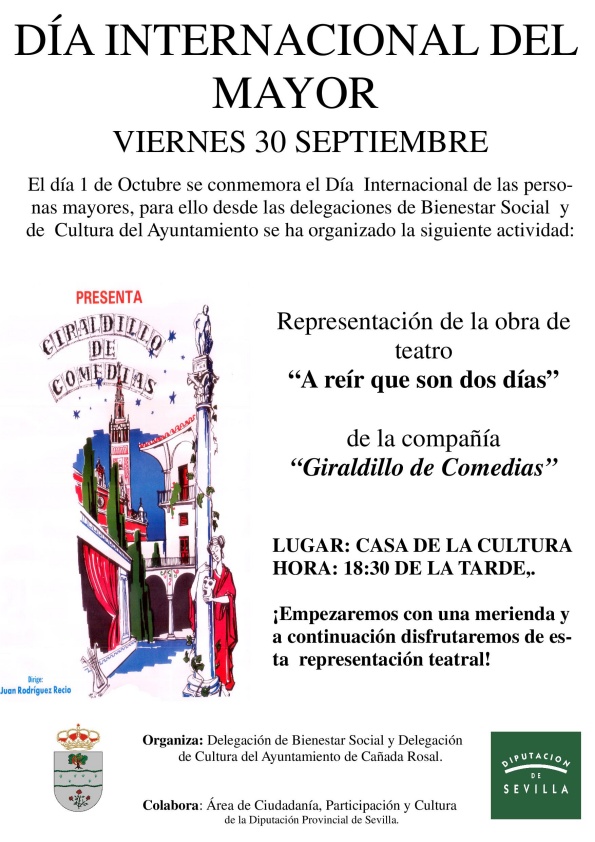 CARTEL TEATRO DÍA DEL MAYOR