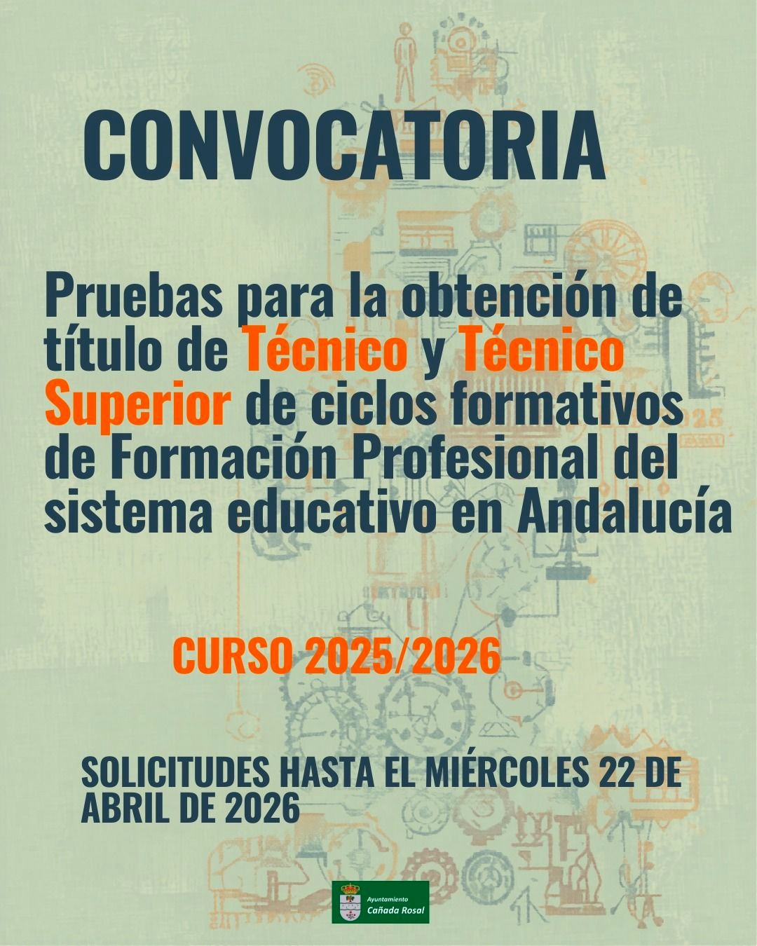 CONVOCATORIAS TÉCNICOS JORMACIÓN
